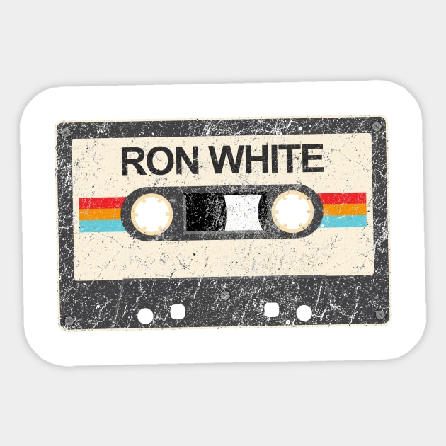 Ron White Sticker by kurniamarga.artisticcolorful